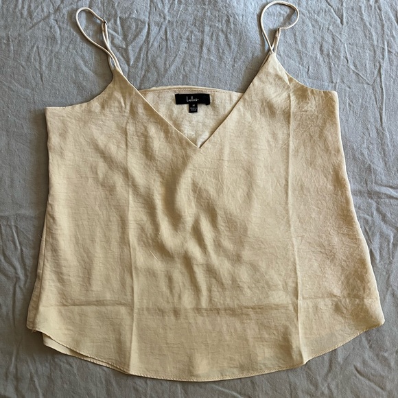 Lulus Cream Open Back Tank Top - Picture 3 of 4